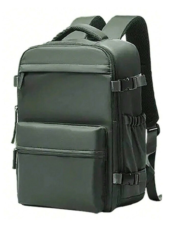 SHEIN ZIELONY PLECAK Z WKŁADEM PRÓŻNIOWYM S07__40X25X20CM