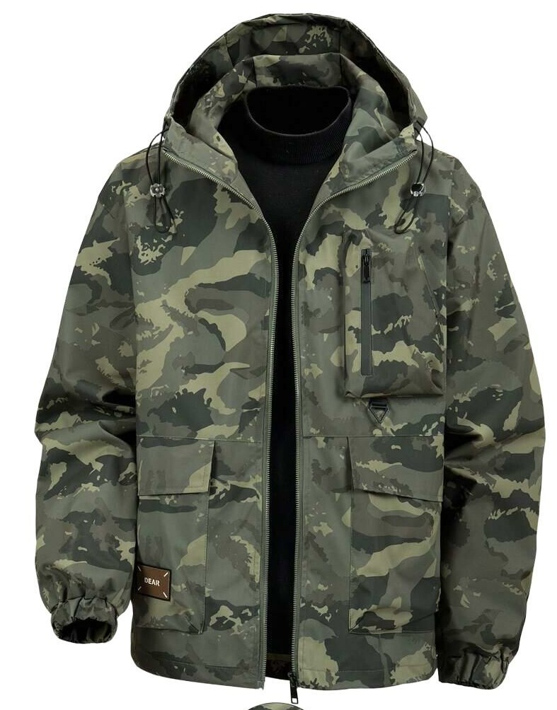 SHEIN KURTKA WIATRÓWKA ZAMEK MORO S06__XL