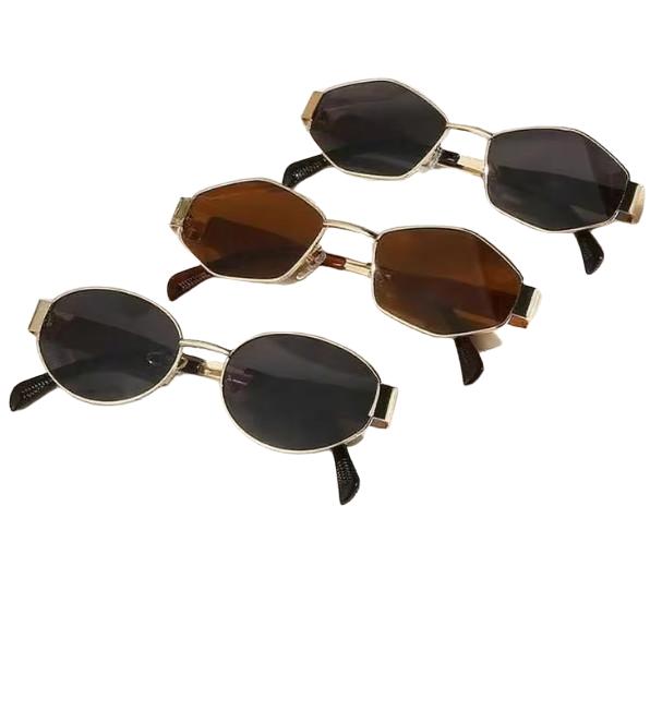 SHEIN OKULARY PRZECIWSŁONECZNE 3-PACK S07
