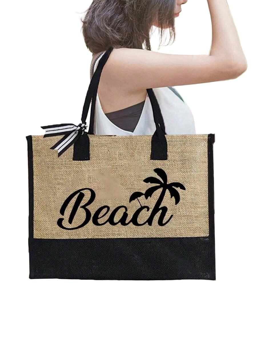 SHEIN TORBA PLAŻOWA NA RAMIĘ S07__41X30