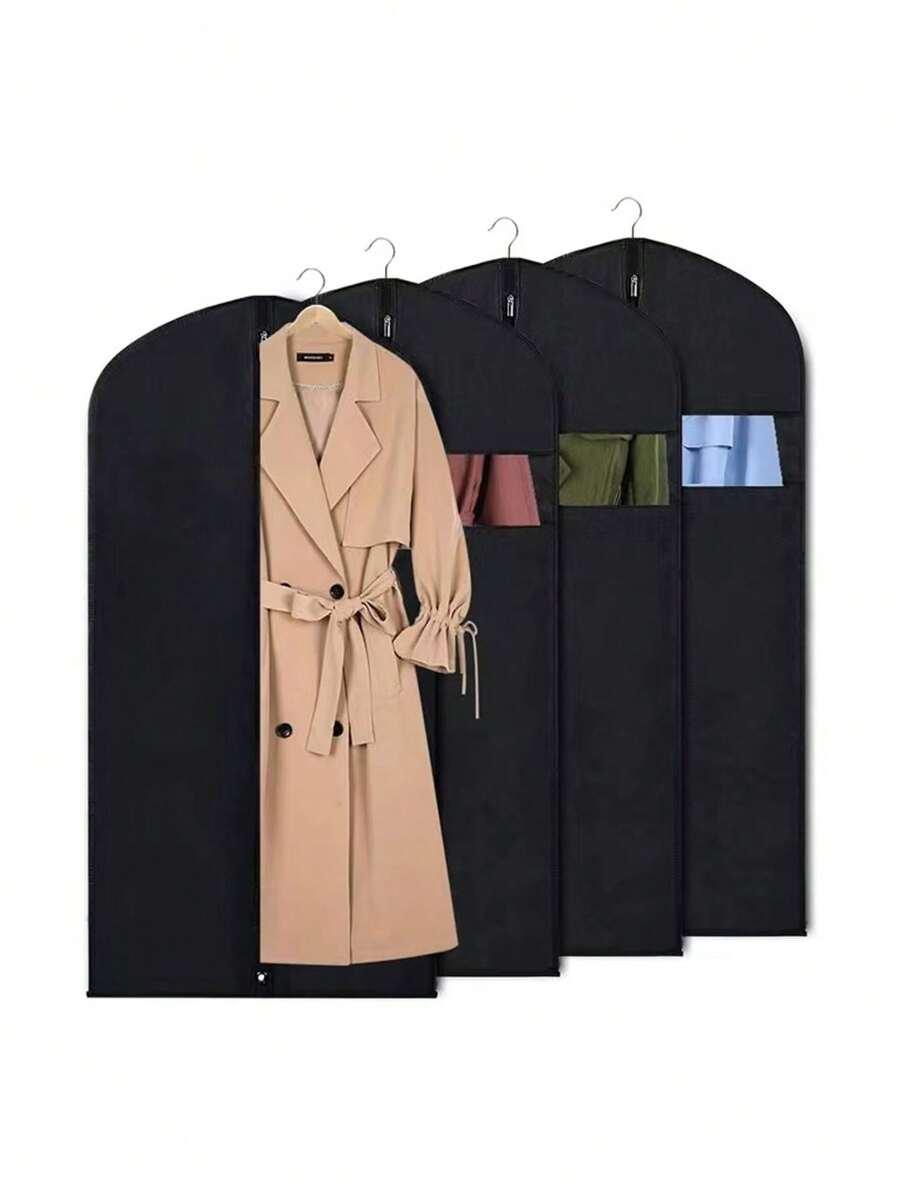 SHEIN CZARNY POKROWIEC NA UBRANIA 5-PACK S07__100X60CM