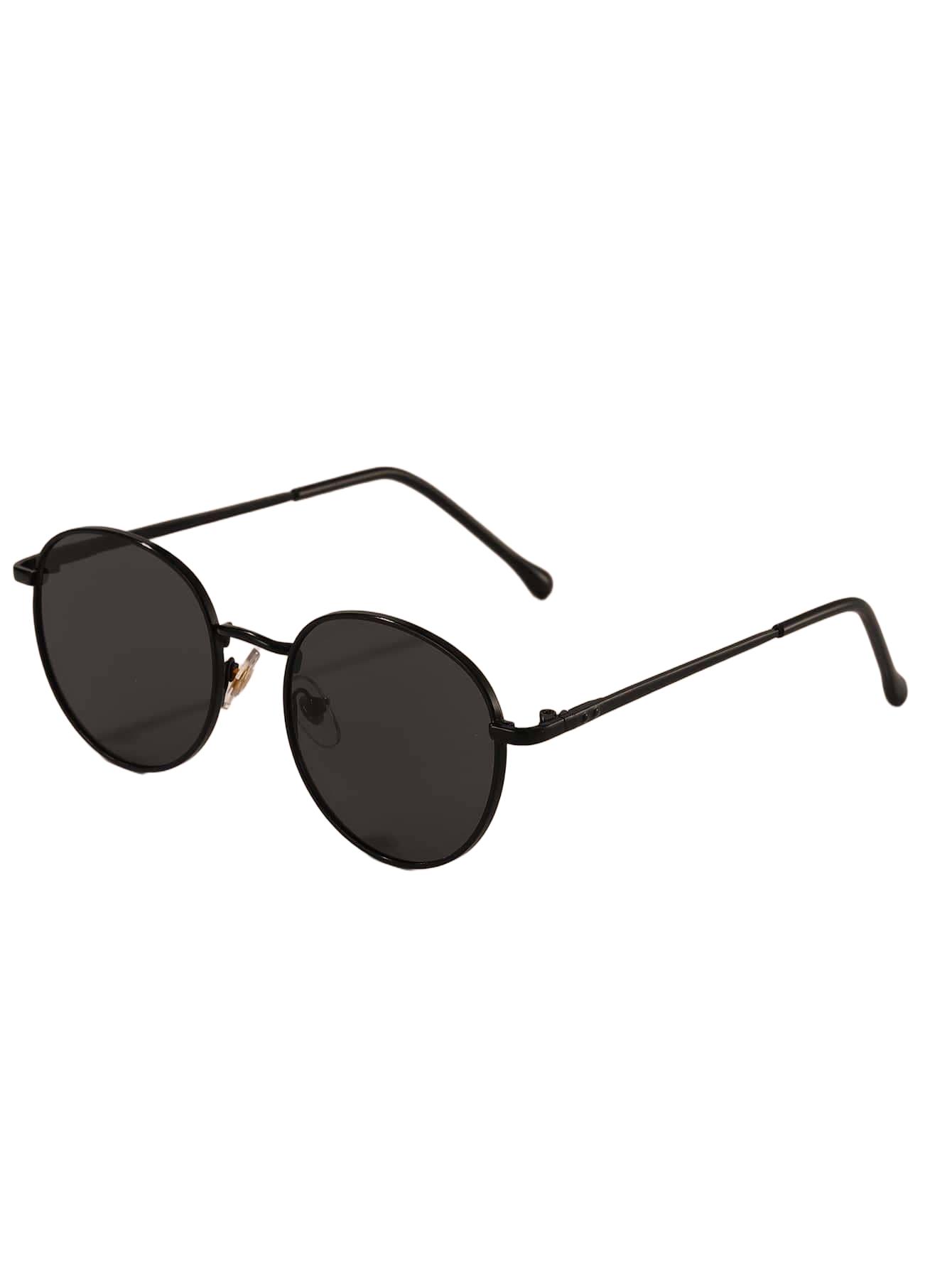 SHEIN CZARNE OKULARY PRZECIWSŁONECZNE S07