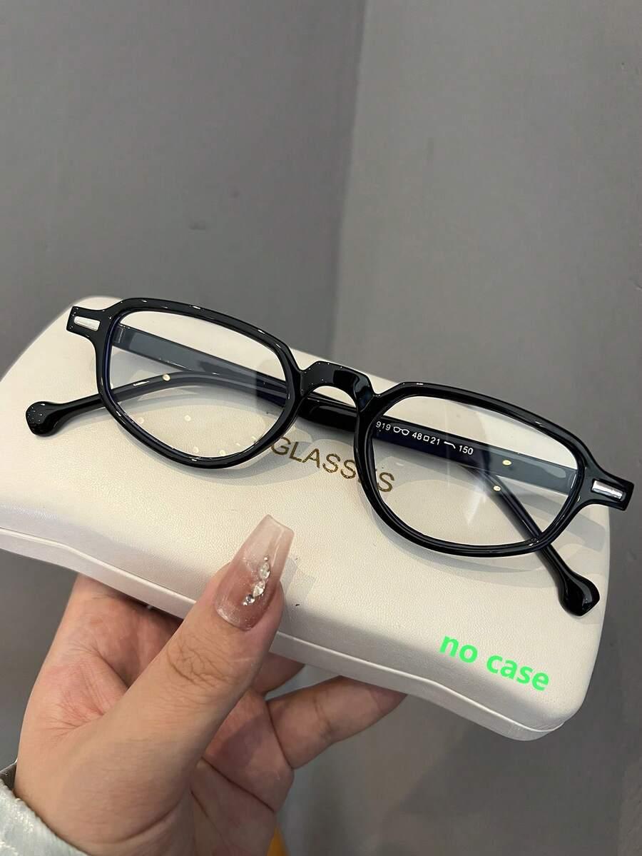 SHEIN CZARNE OKULARY ZERÓWKI S07