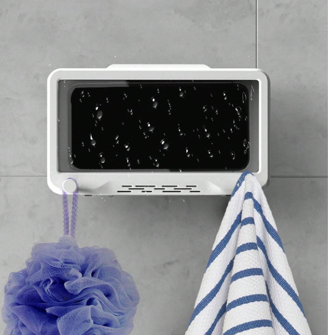 SHEIN WODOODPORNE ETUI UCHWYT NA TELEFON POD PRYSZNIC S07