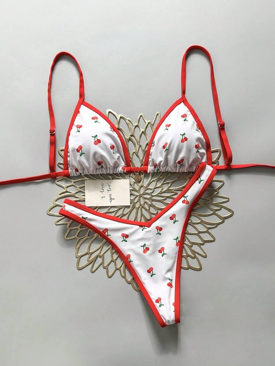 SHEIN DWUCZĘŚCIOWY STRÓJ KĄPIELOWY S09__M