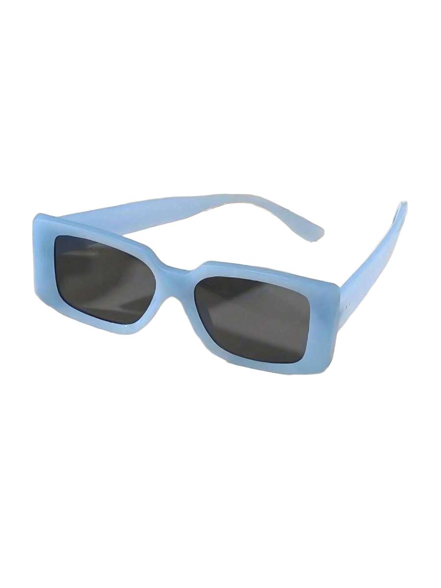 SHEIN NIEBIESKIE OKULARY PRZECIWSŁONECZNE S07