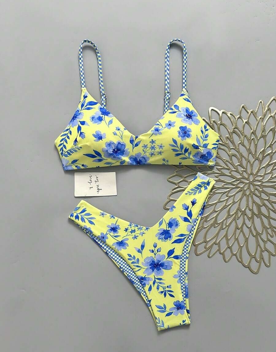 SWIM MOD DWUCZĘŚCIOWY OBUSTRONNY STRÓJ KĄPIELOWY S09__S