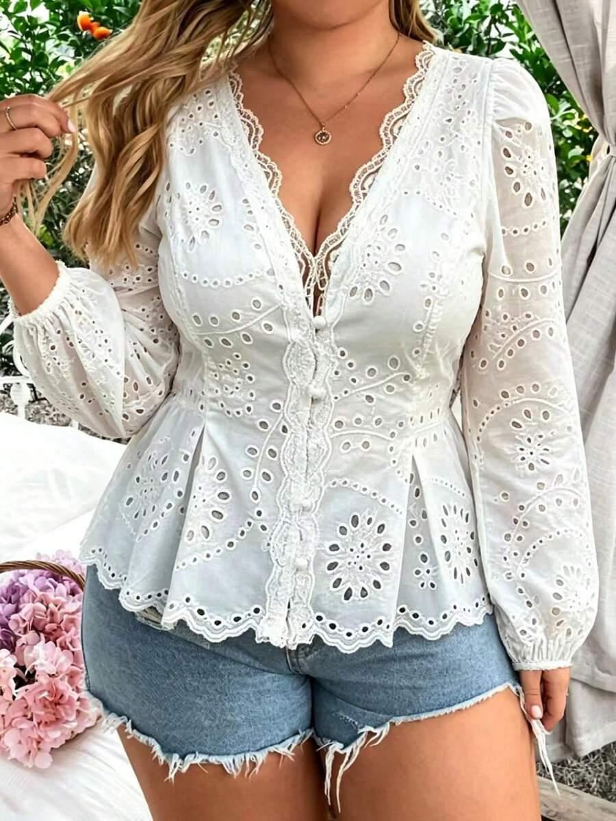 SHEIN BIAŁA BLUZKA GUZIKI S06__46