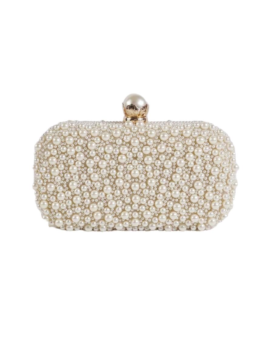 SHEIN ZŁOTA TOREBKA ZDOBIENIE S07__20X13CM