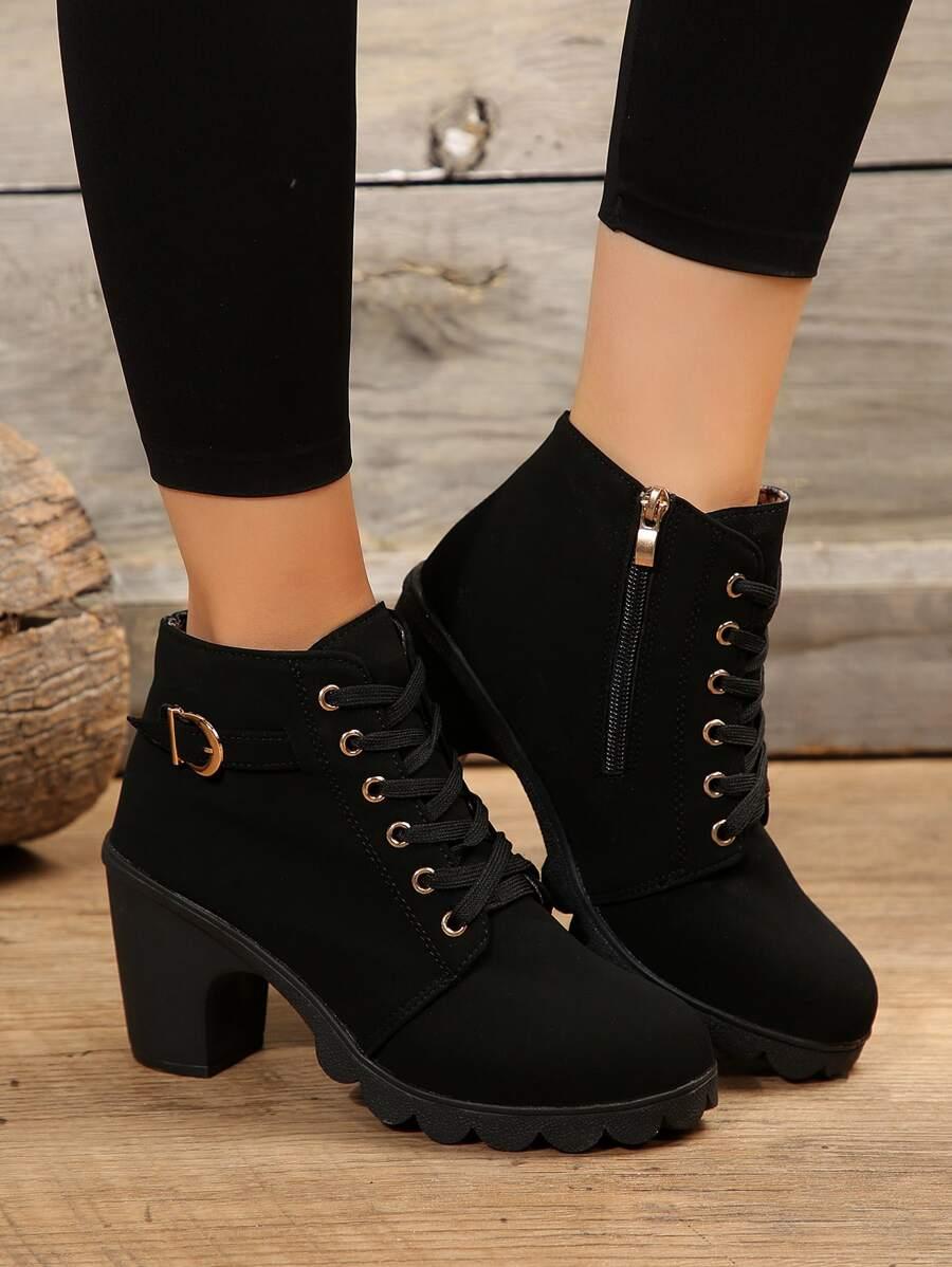 SHEIN CZARNE BOTKI OBCAS W01__39
