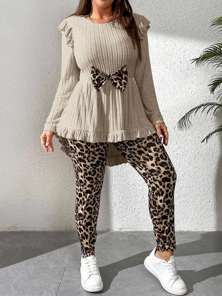 SHEIN BLUZKA SPODNIE KOMPLET S06__XXL