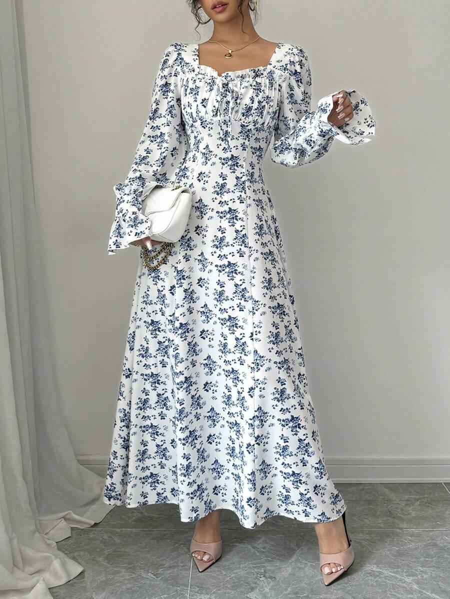 RAFFERIZA MAXI SUKIENKA KWIATY S06__XL