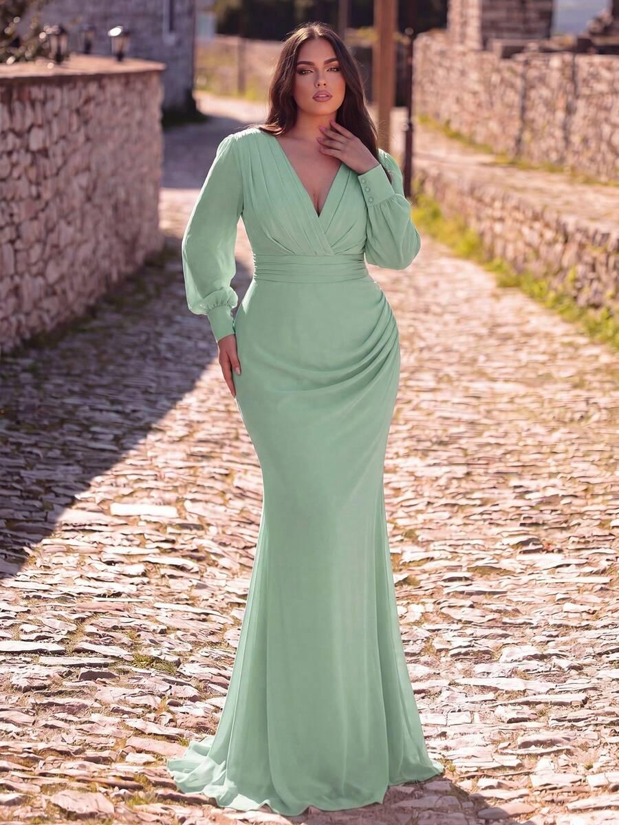 FAERIESTY ZIELONA MAXI SUKIENKA S06__46