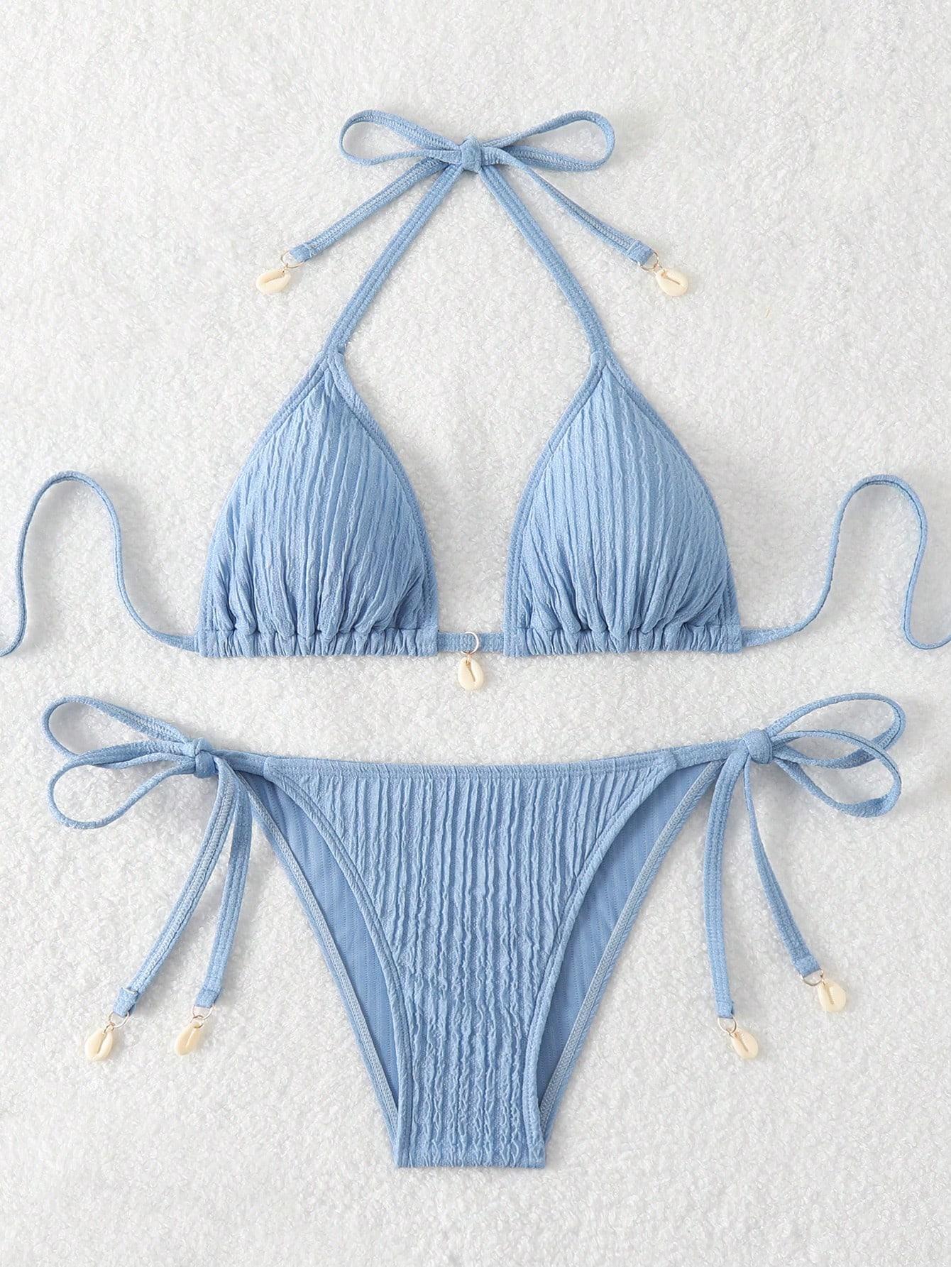 SHEIN DWUCZĘŚCIOWY STRÓJ KĄPIELOWY S06__M