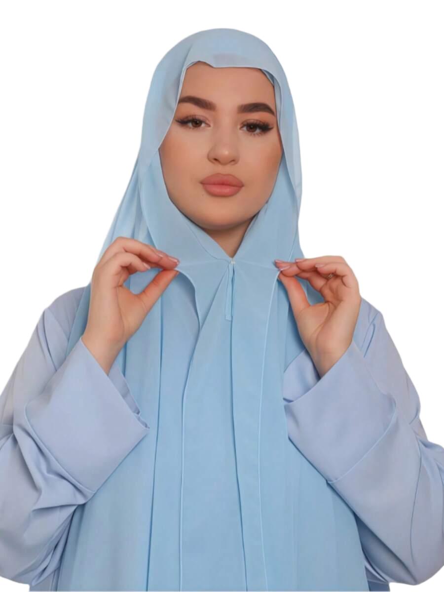 SHEIN NIEBIESKA CHUSTA NA GŁOWĘ S07