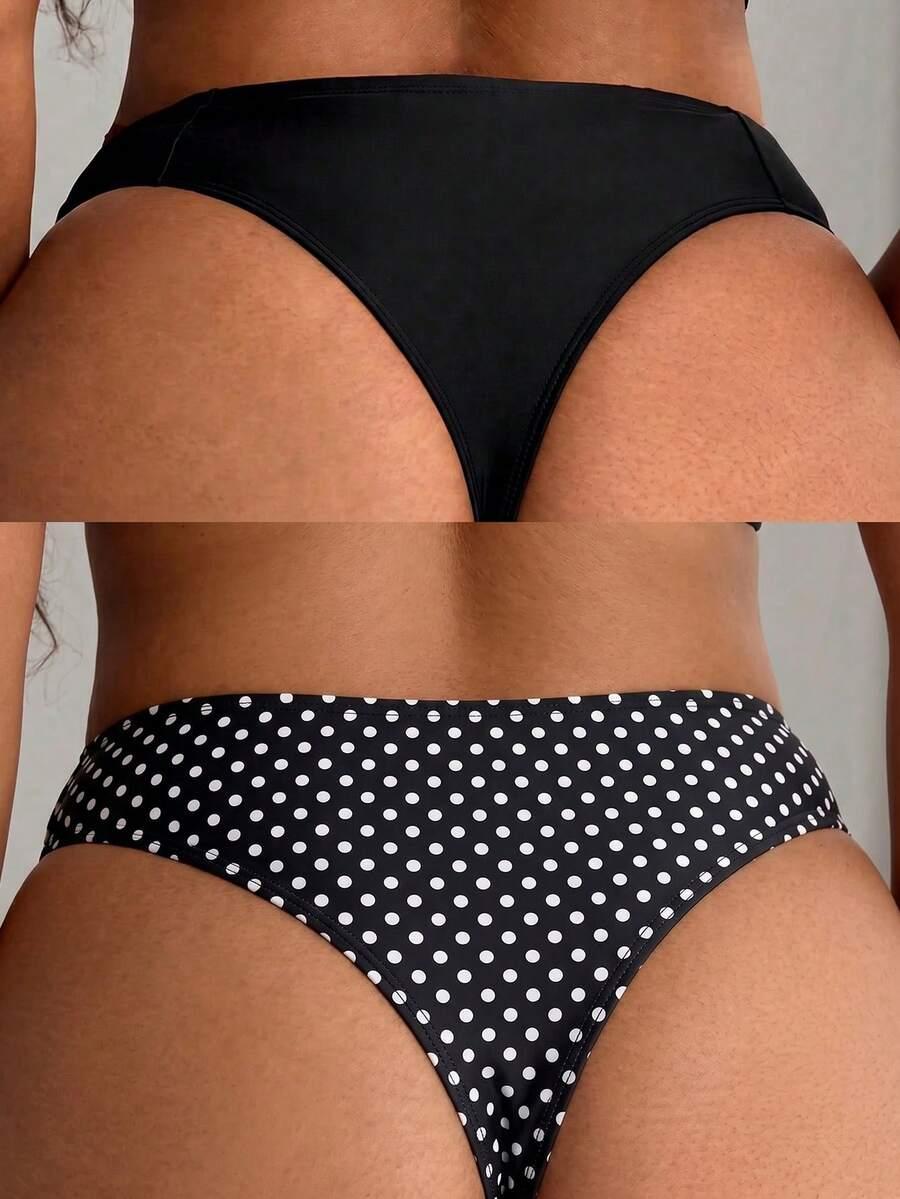 SHEIN DÓŁ OD BIKINI 2-PACK S09__XXL