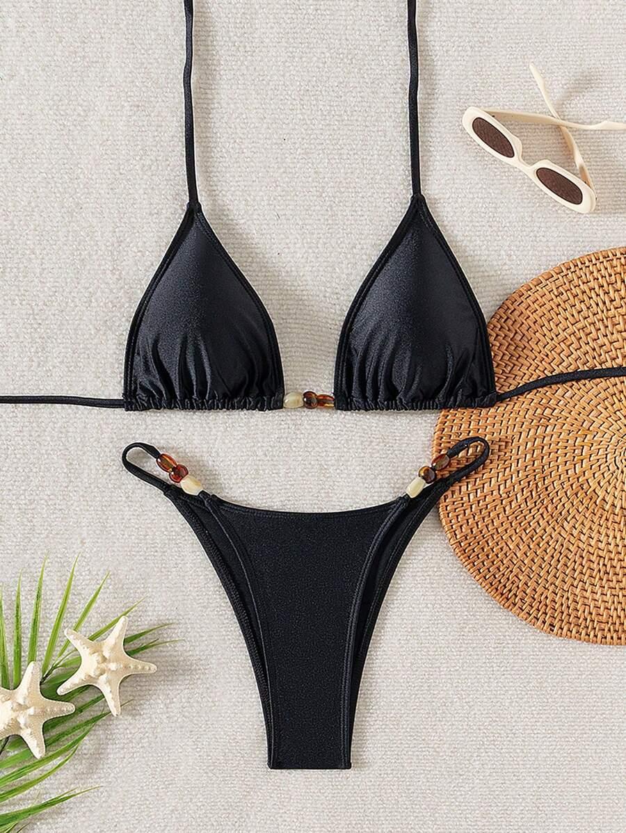 SHEIN DWUCZĘŚCIOWY STRÓJ KĄPIELOWY S06__XS