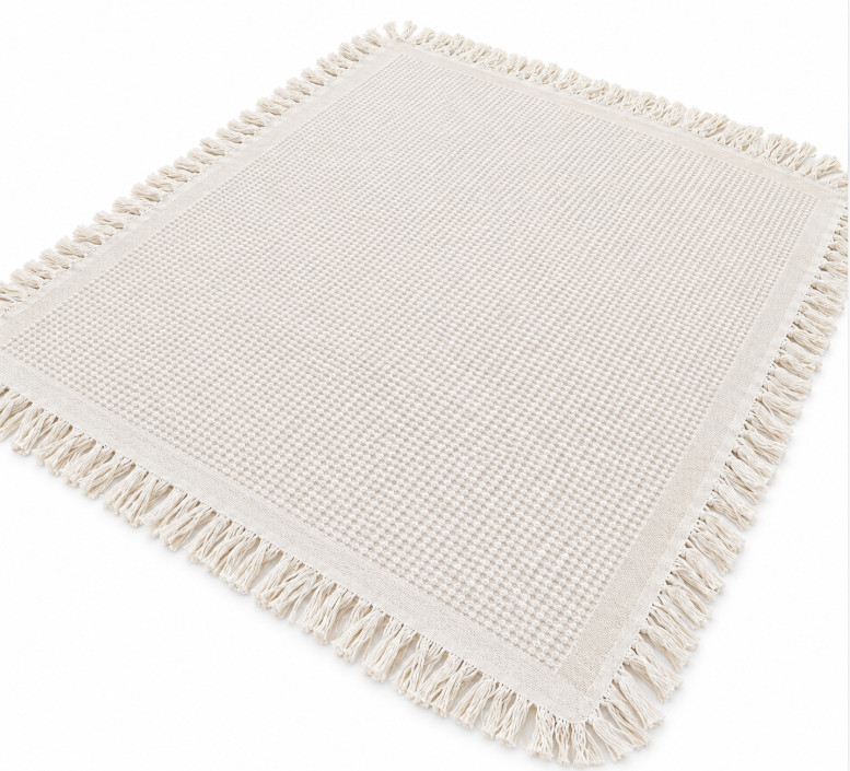 SHEIN MATA PLAŻOWA FRĘDZLE S07__90X150