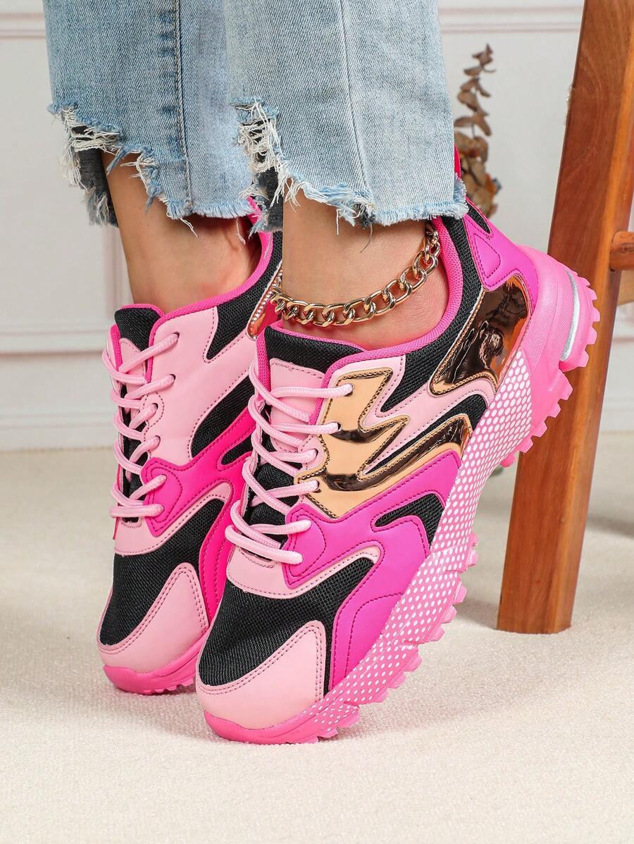 SHEIN SZNUROWANE BUTY SPORTOWE S06__39