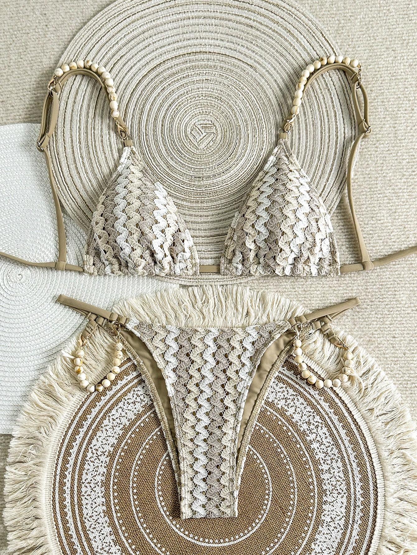 SHEIN DWUCZĘŚCIOWY STRÓJ KĄPIELOWY S09__S