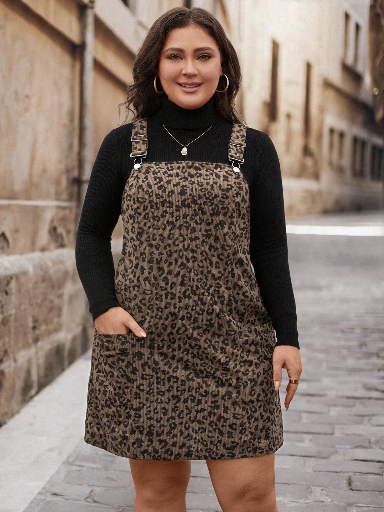 SHEIN MINI SUKIENKA ANIMAL PRINT S06__52