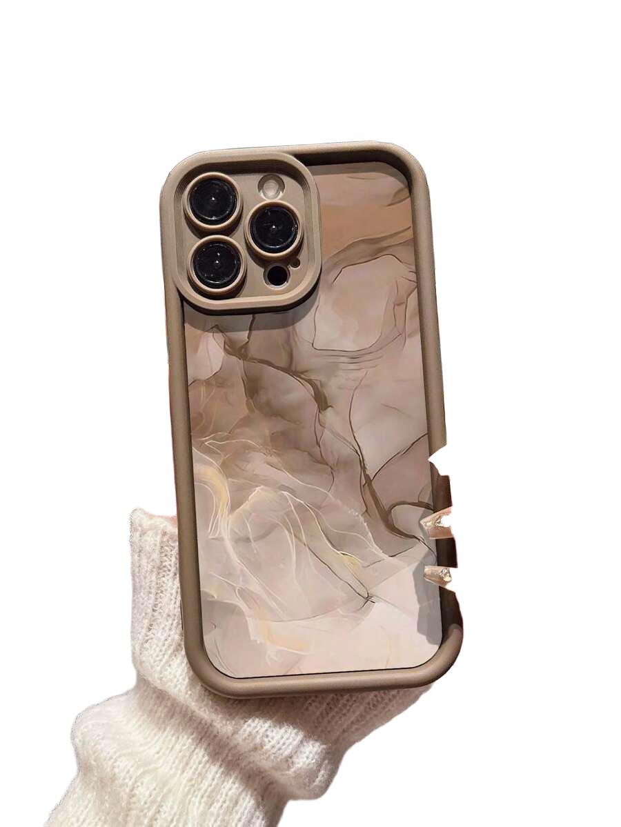 SHEIN BRĄZOWE ETUI NA TELEFON IPHONE 17 PRO S07__