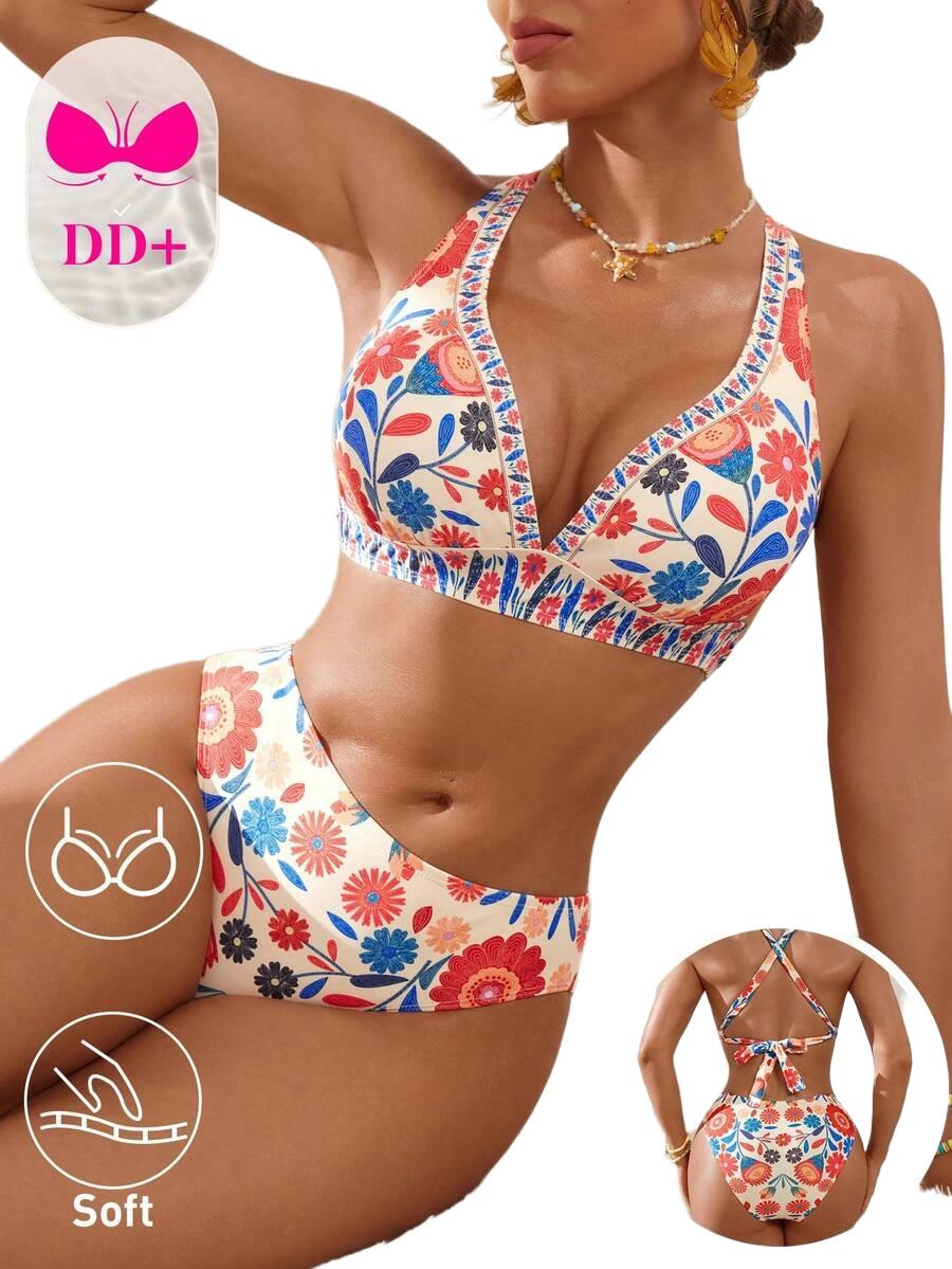 SWIM DD+ DWUCZĘŚCIOWY STRÓJ KĄPIELOWY S09__75E/S