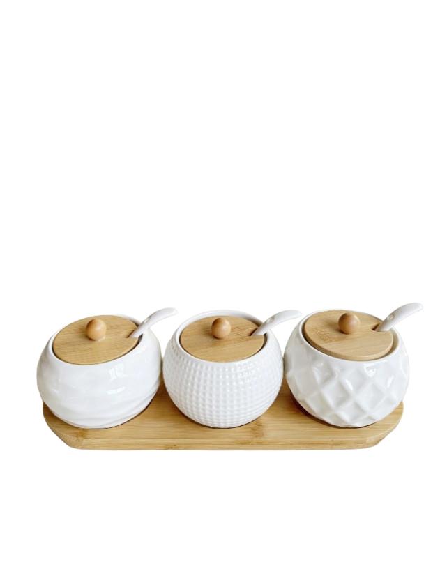 SHEIN ZESTAW KUCHENNYCH POJEMNIKÓW DO PRZECHOWYWANIA S07__10X10X28,5CM
