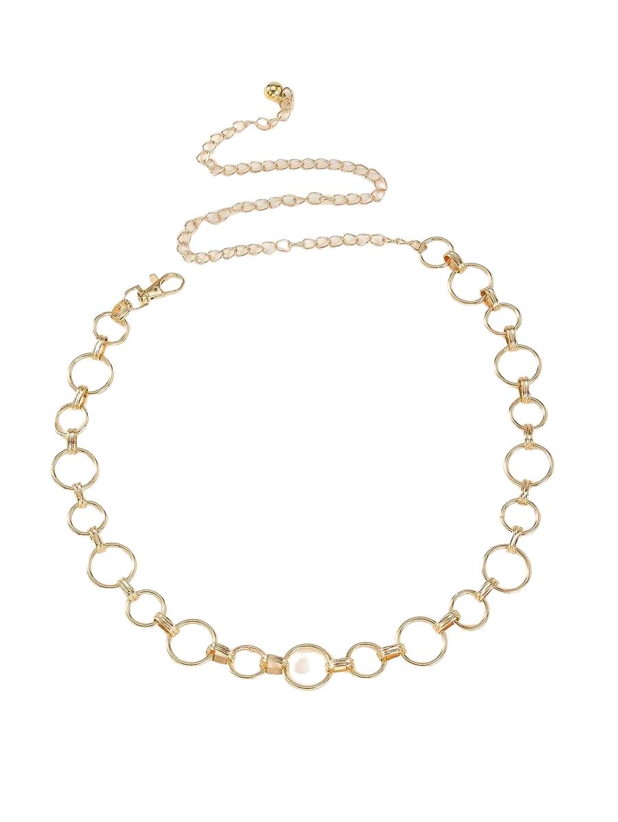 SHEIN ZŁOTY ŁAŃCUSZEK KOŁA S07