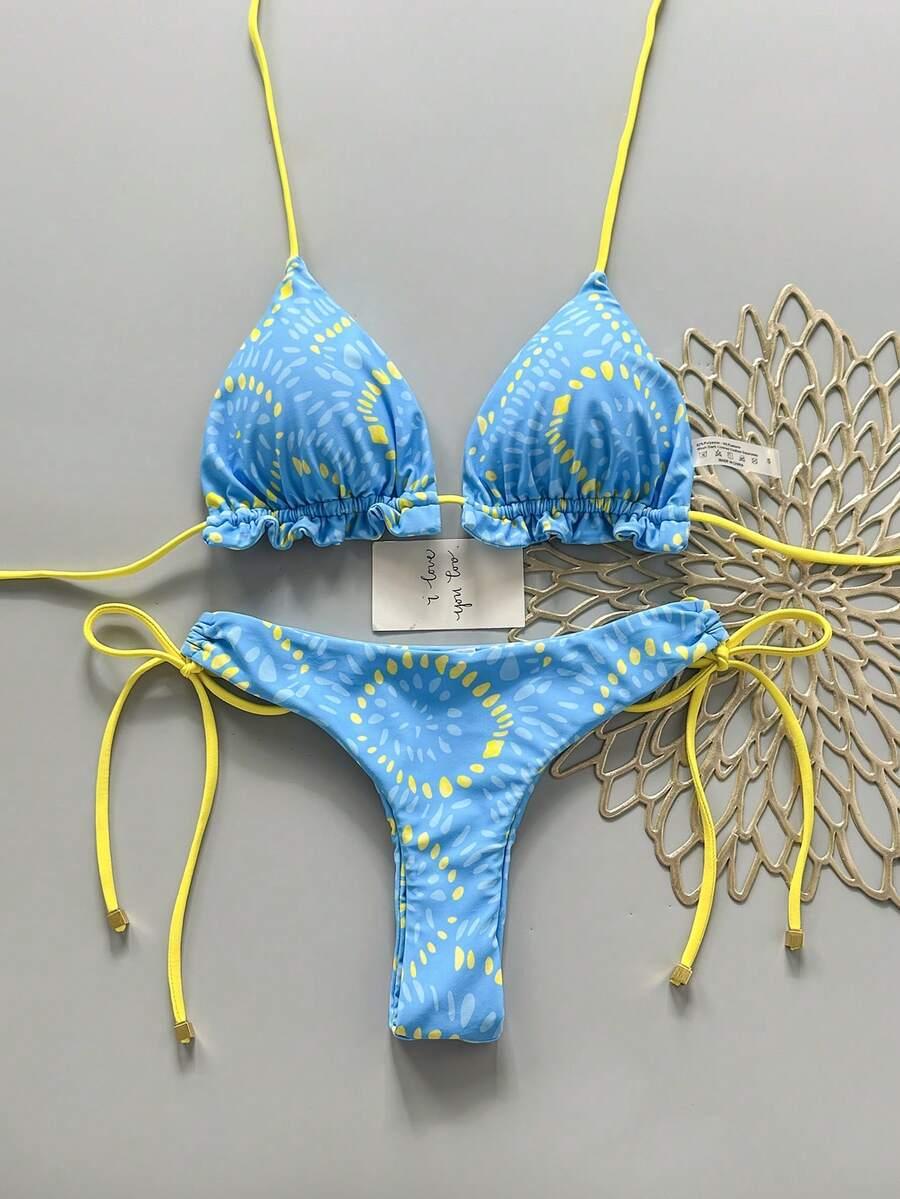 SHEIN DWUCZĘŚCIOWY STRÓJ KĄPIELOWY S09__S
