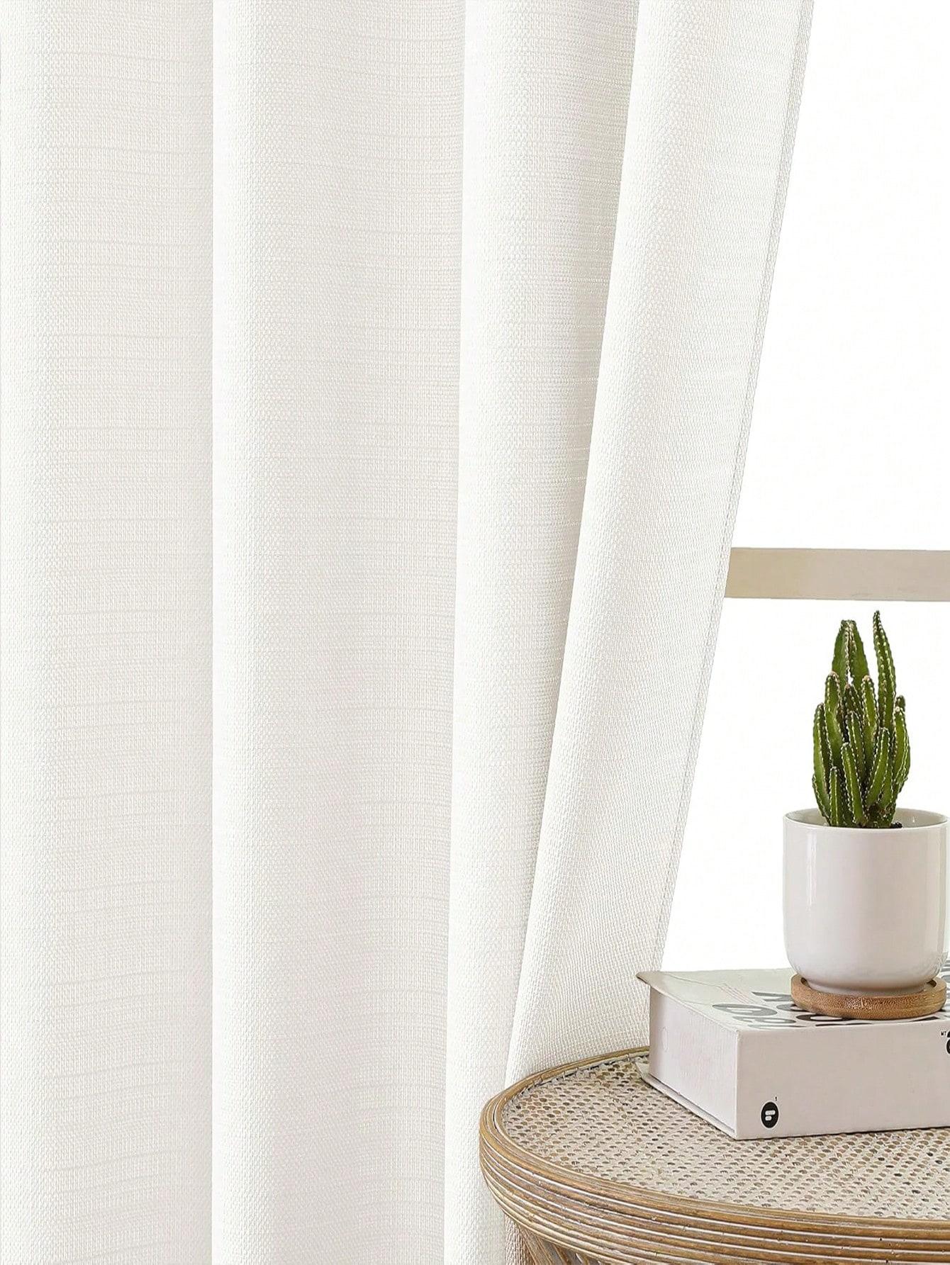 SHEIN BEŻOWA ZASŁONA NA OKNO S07__70X130