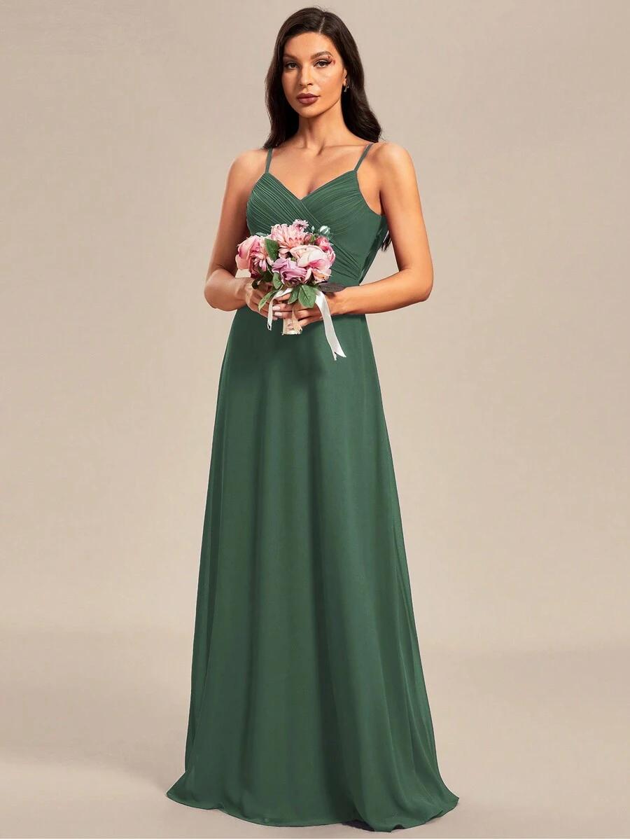 EVERPRETTY ZIELONA MAXI SUKIENKA S09__L