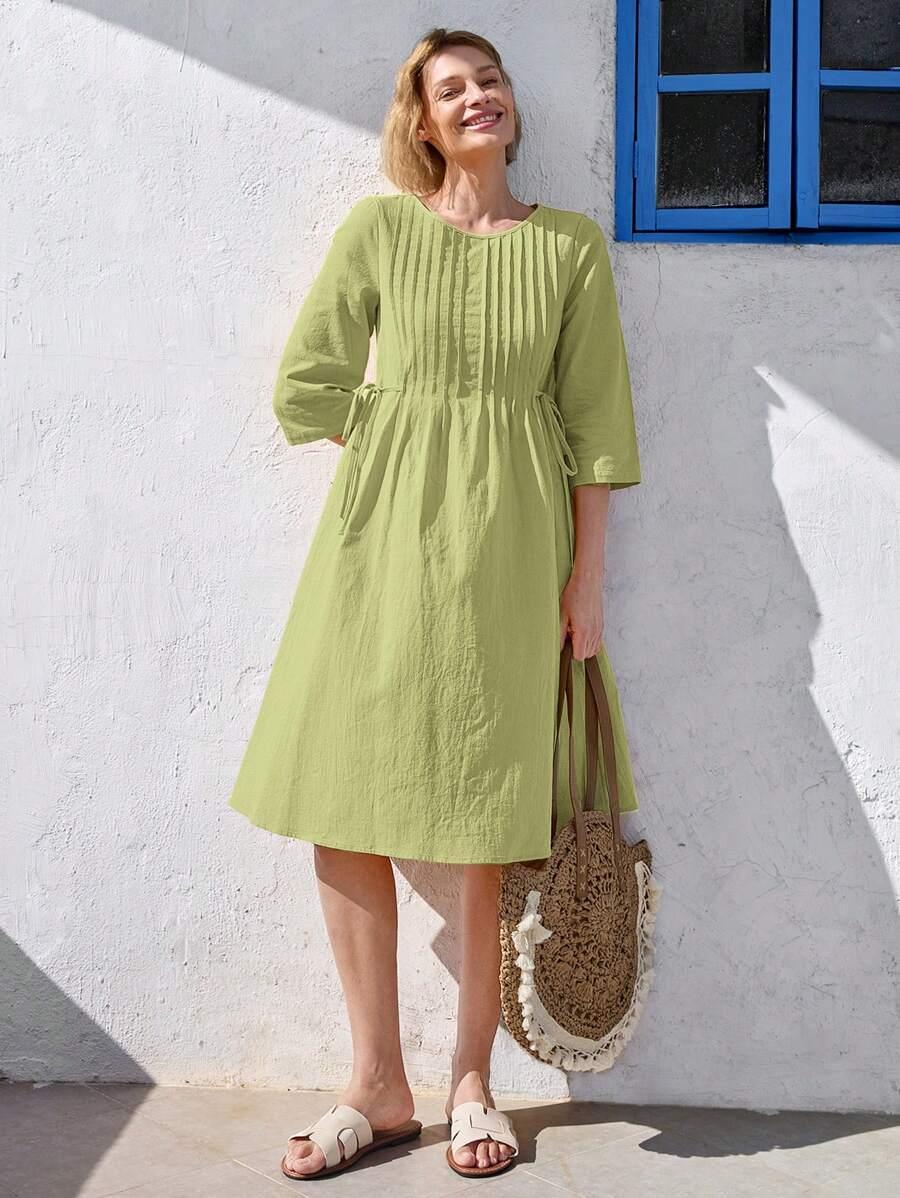 EMERY ROSE ZIELONA MIDI SUKIENKA S06__XL