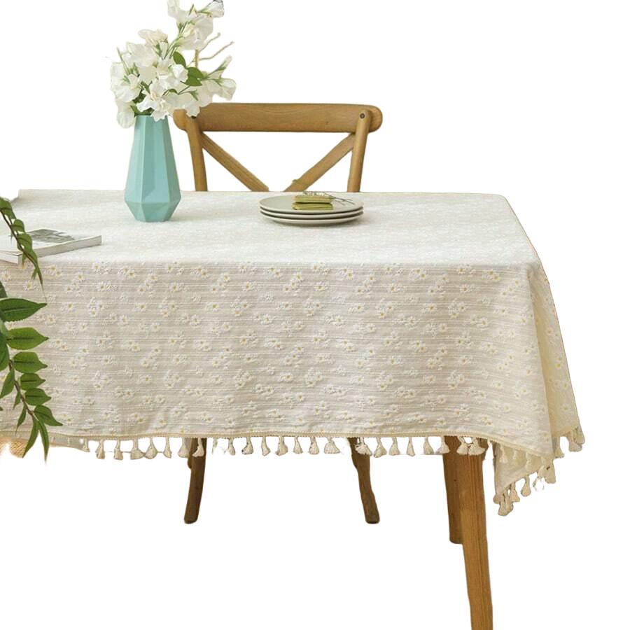 SHEIN OBRUS WZÓR KWIATY S07__80X120CM