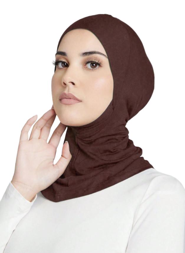 SHEIN BRĄZOWA CHUSTA HIDŻAB S07