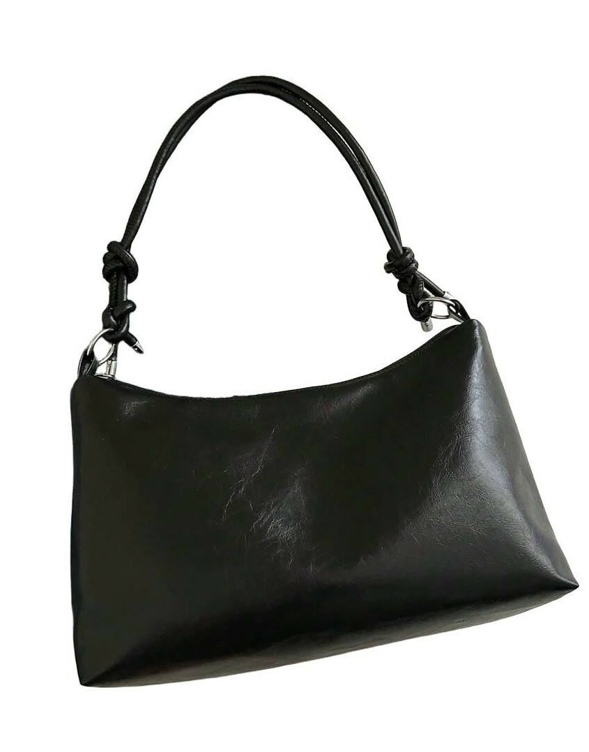 SHEIN CZARNA TOREBKA NA RAMIĘ S07__31X8,5X20,5CM