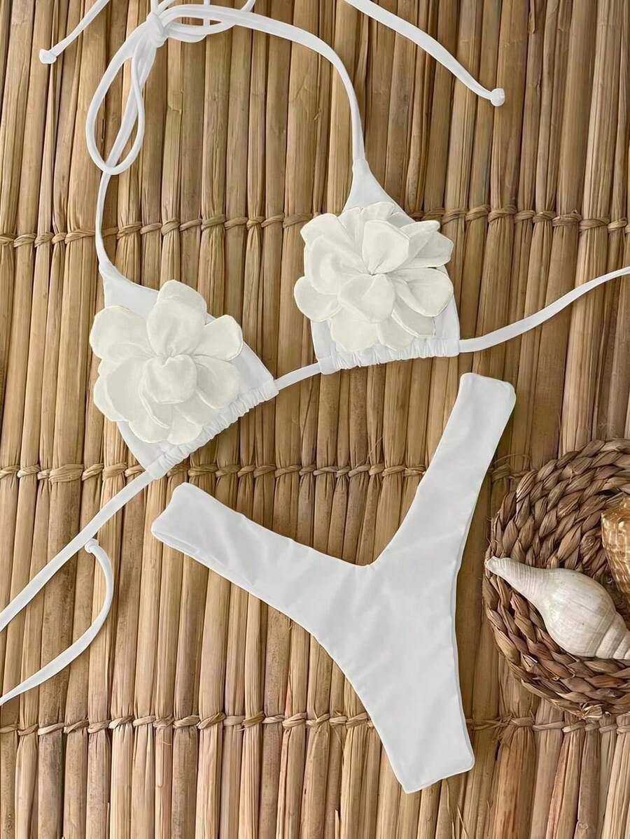 SHEIN DWUCZĘŚCIOWY STRÓJ KĄPIELOWY S09__S