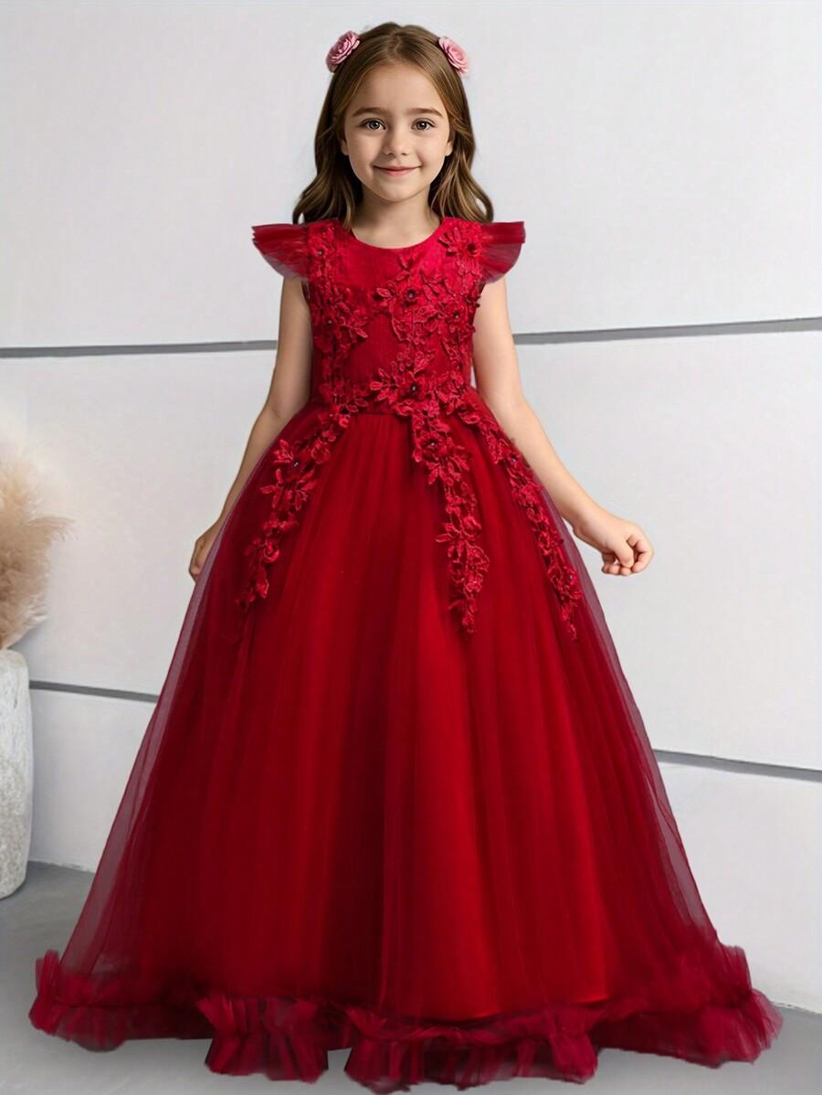 SHEIN CZERWONA MAXI SUKIENKA PK01__170
