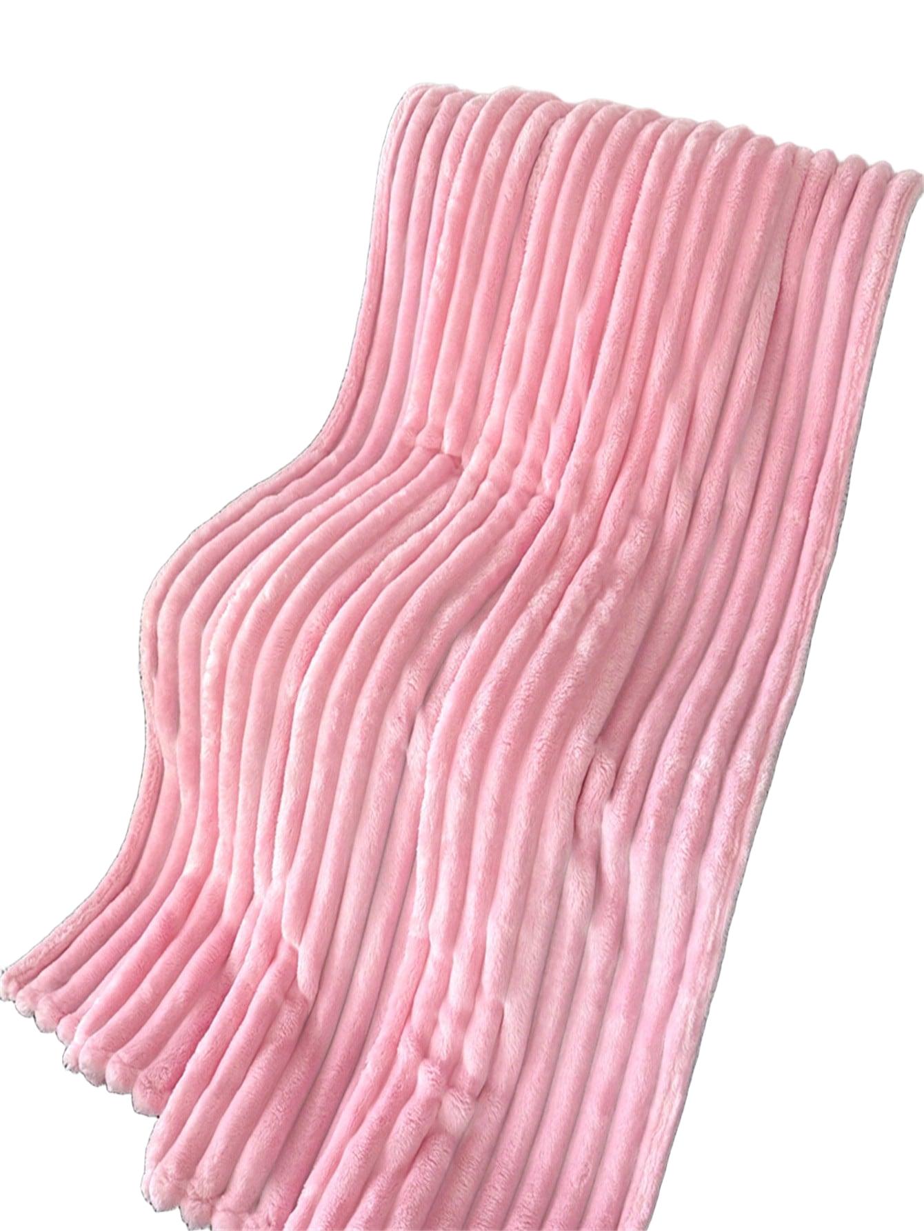 SHEIN RÓŻOWY KOC MIŚ S07__100X150