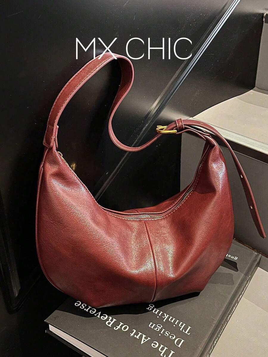 SHEIN BORDOWA TOREBKA NA RAMIĘ S07__30X22