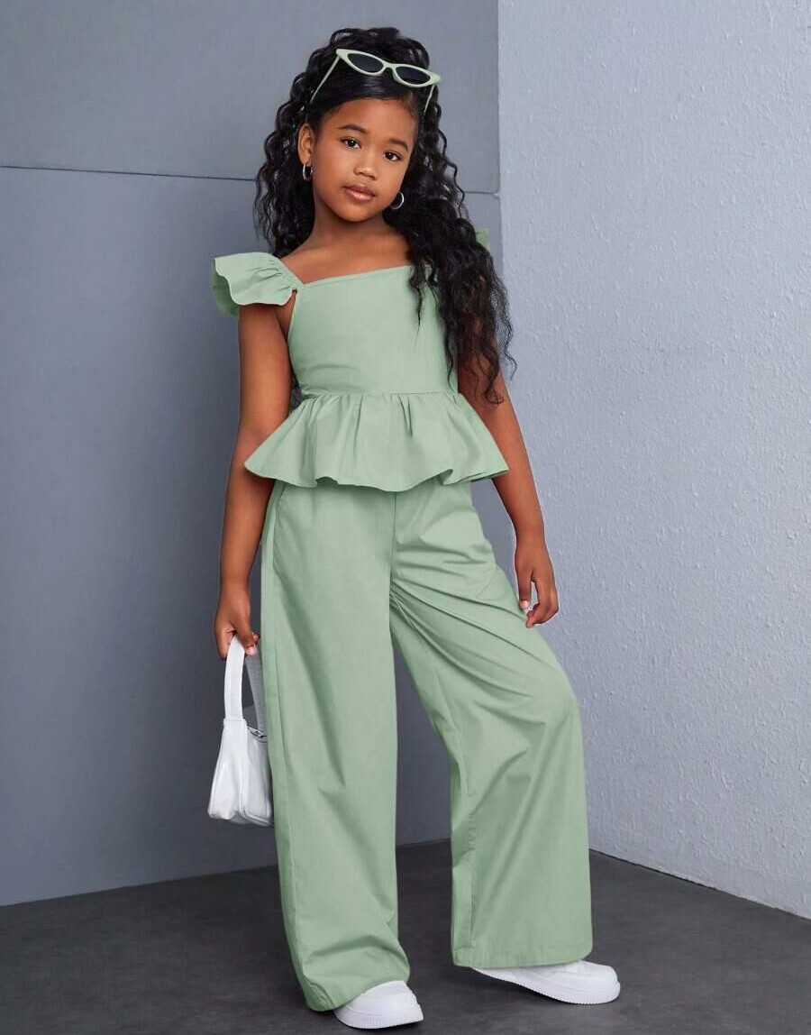 SHEIN KOMPLET TOP SPODNIE S06__140-146