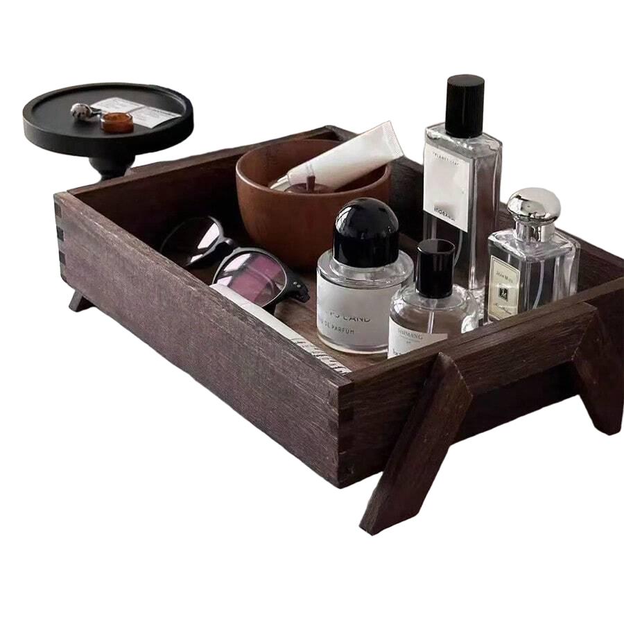 SHEIN BRĄZOWY ORGANIZER DEKORACJA S07__16X27CM
