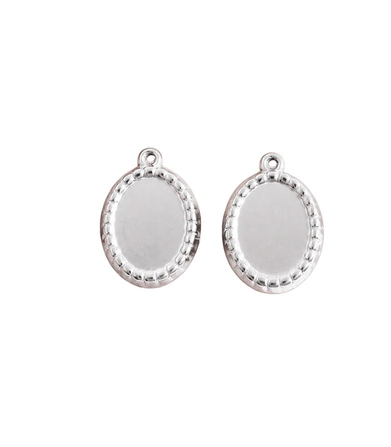 SHEIN SREBRNA ZAWIESZKA 2-PACK S07__2X1,4