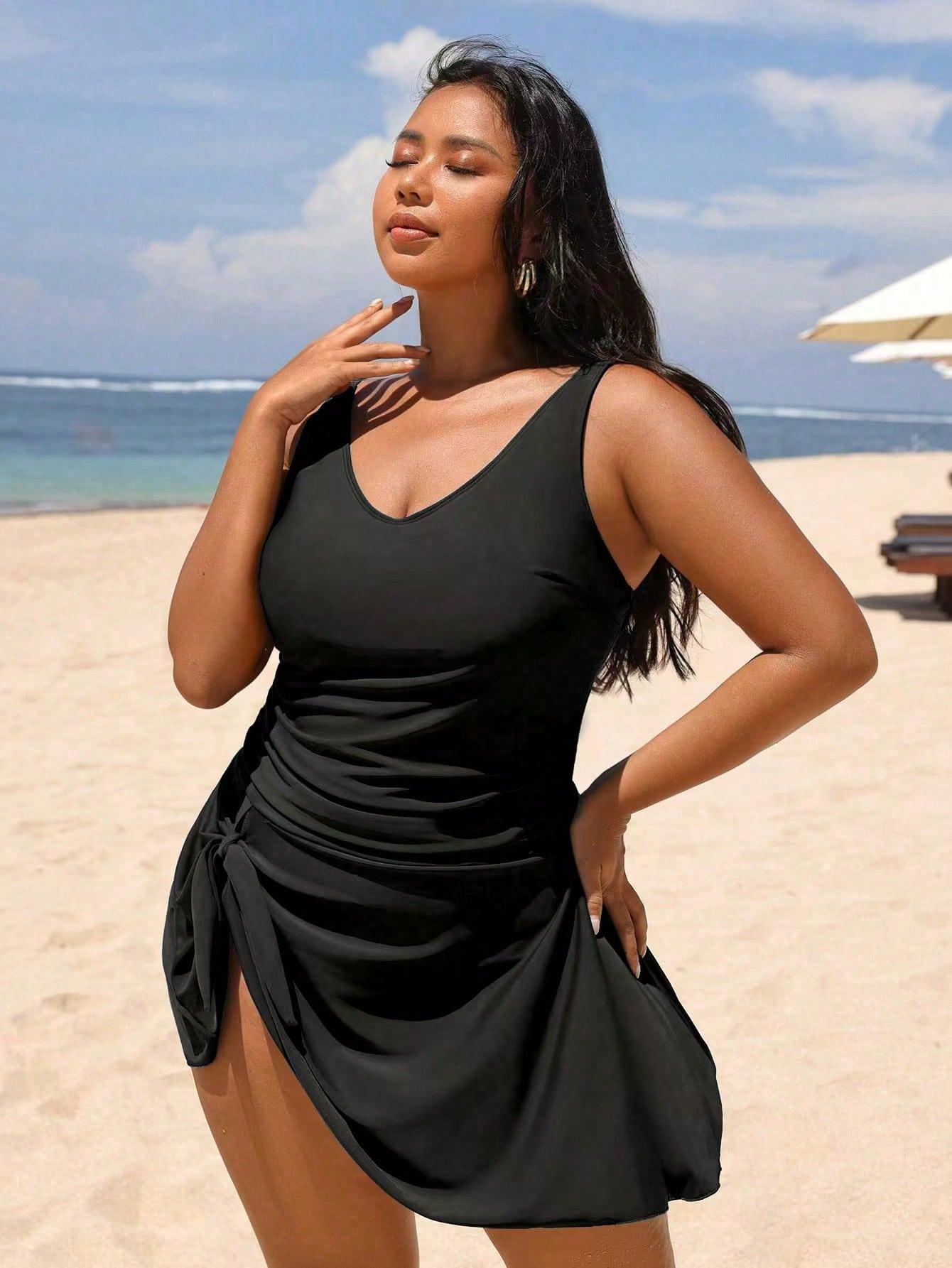 SHEIN JEDNOCZĘŚCIOWY STRÓJ KĄPIELOWY S09__46