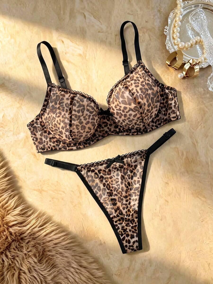 BARE CHAPTER BIUSTONOSZ ANIMAL PRINT S06__S