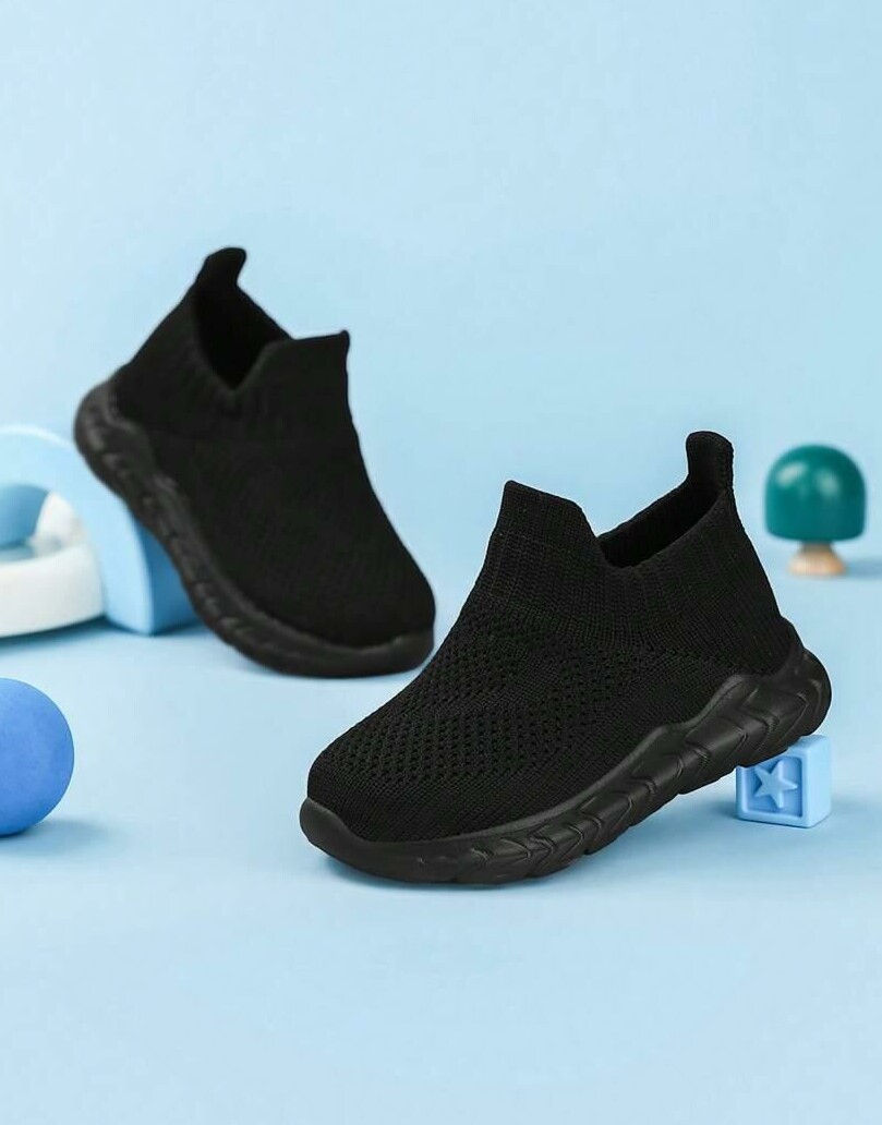 SHEIN WSUWANE CZARNE BUTY SPORTOWE