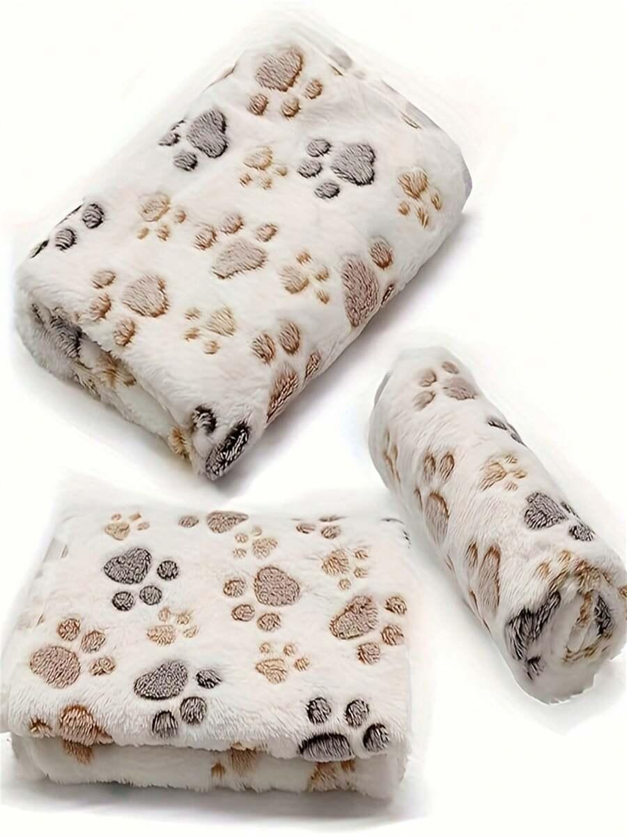 SHEIN BIAŁY KOC WZÓR S07__25X25CM
