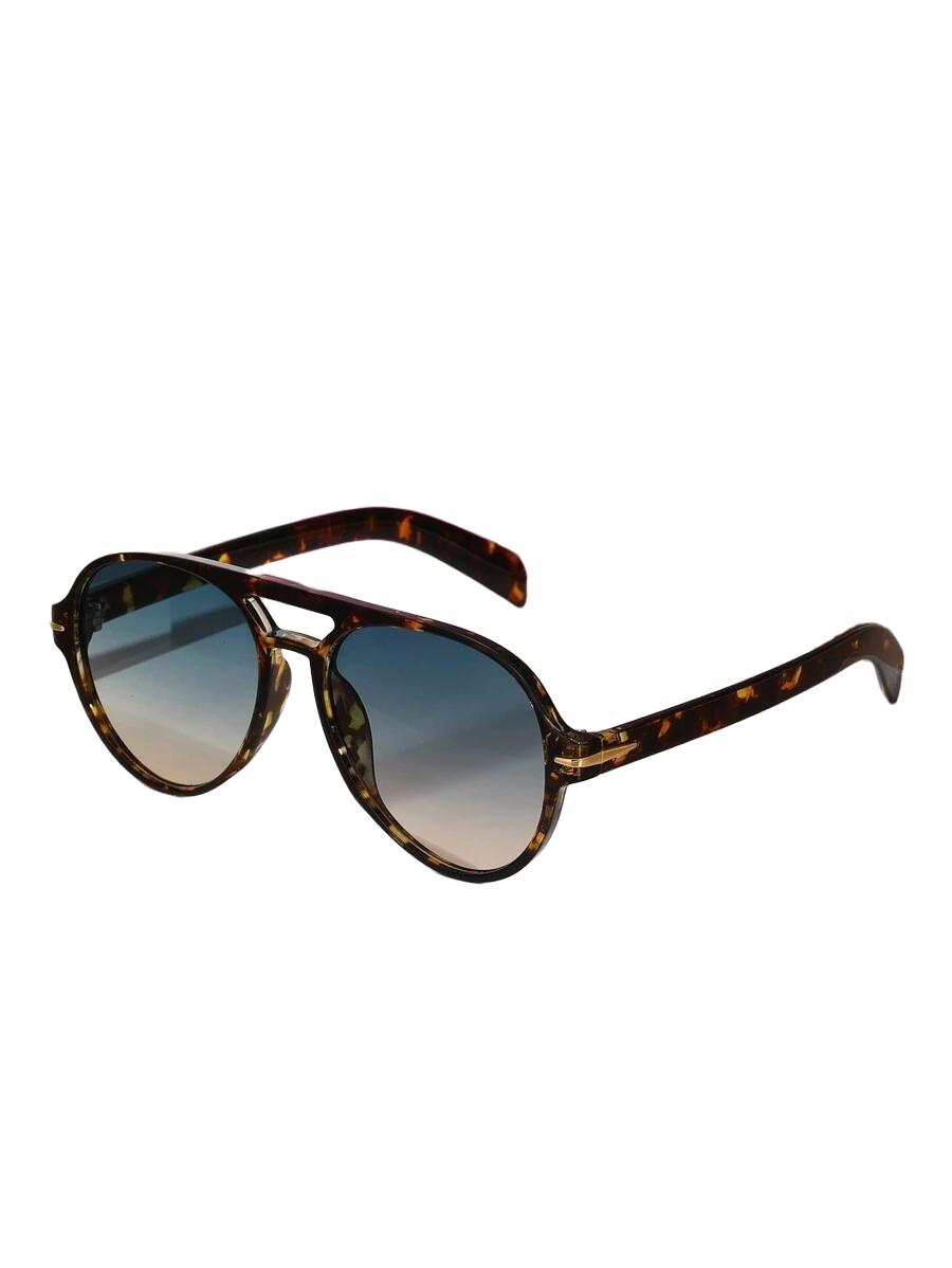 SHEIN OKULARY PRZECIWSŁONECZNE ANIMAL PRINT S07