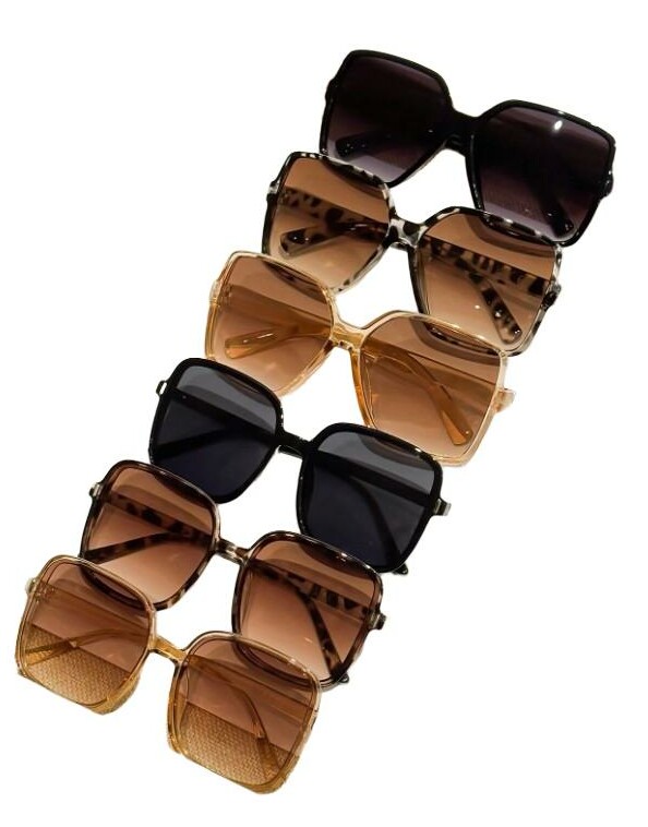 SHEIN OKULARY PRZECIWSŁONECZNE 6-PACK S07