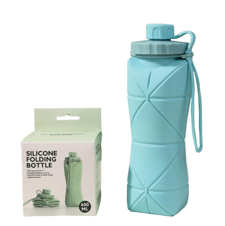 SHEIN NIEBIESKA BUTELKA SKŁADANA S07__600ML